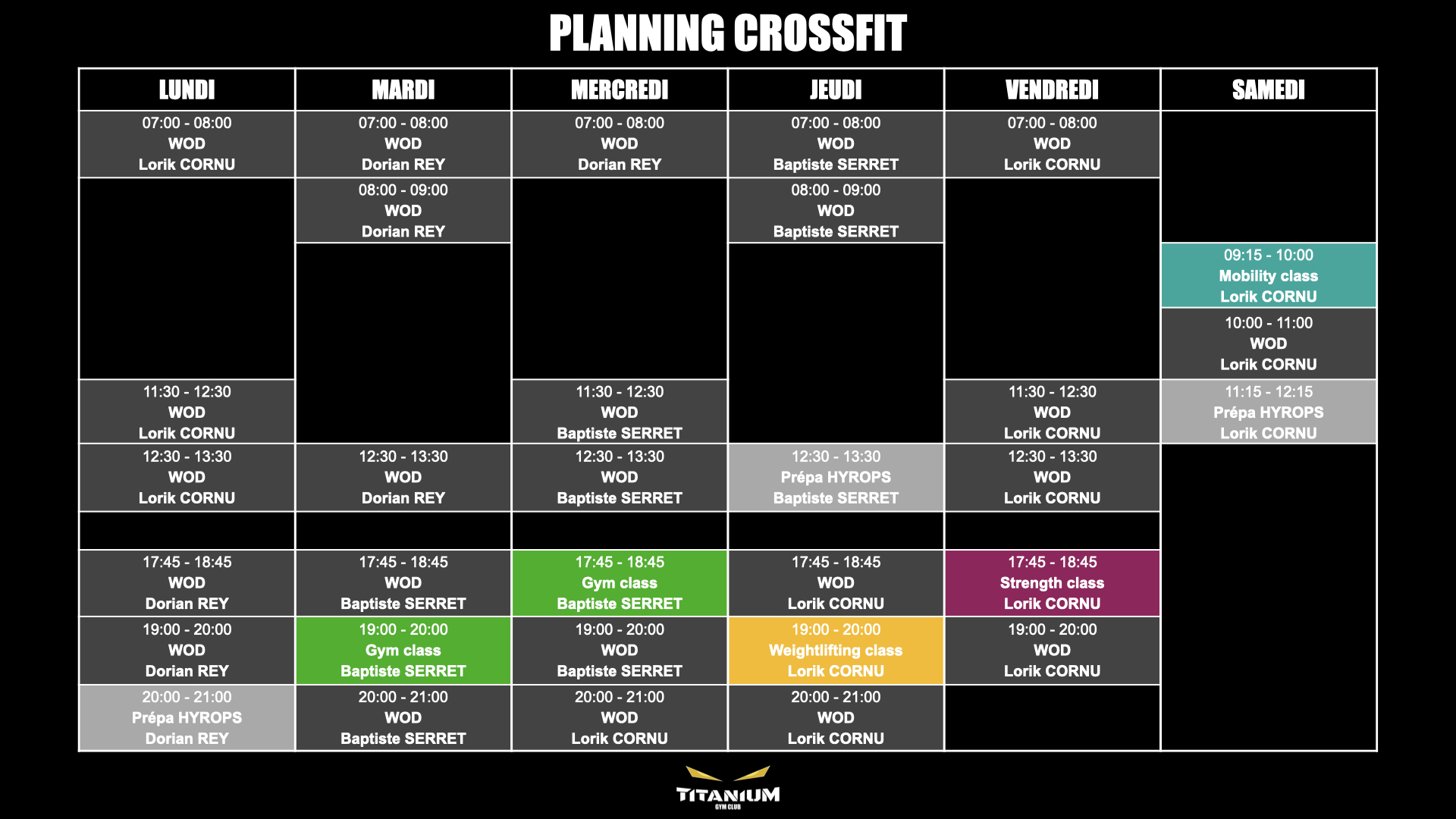 Planning_crossfit_montpellier